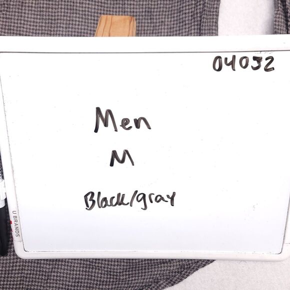 Croft & Barrow Casual Button Up Long Sleeve Shirt Mens Size Medium M Gray - Picture 9 of 10